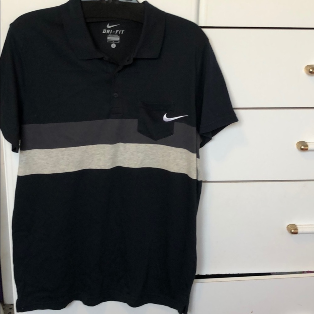 NWOT Nike Dri-fit collared shirt
